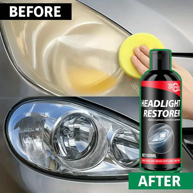 Headlight Restoration Kit: Automotive Polishing, Scratch Removal & Maintenance