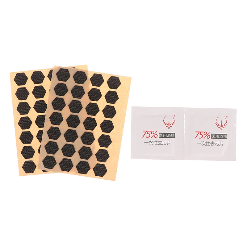 

56Pcs/Pack For Hotline Games Mouse Grip Tape DIY Mouse Side Stickers Sweat Resistant Anti-slip Stickers For Gaming Mouse