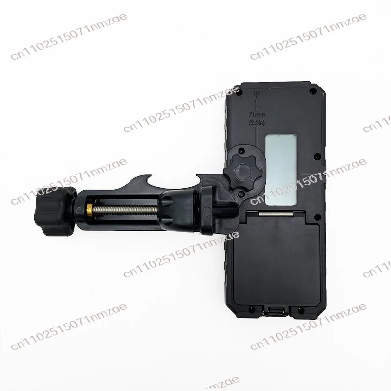 Digital display laser level detector for red-green beam rotation lasers