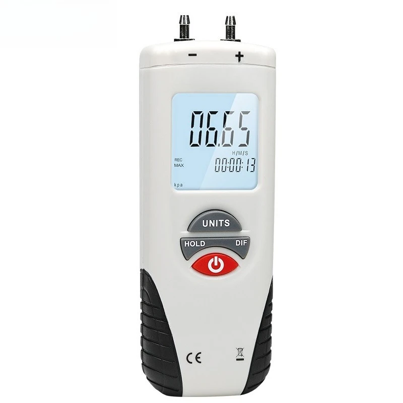 

Pressure gauge positive differential detection display record pipeline pressure
