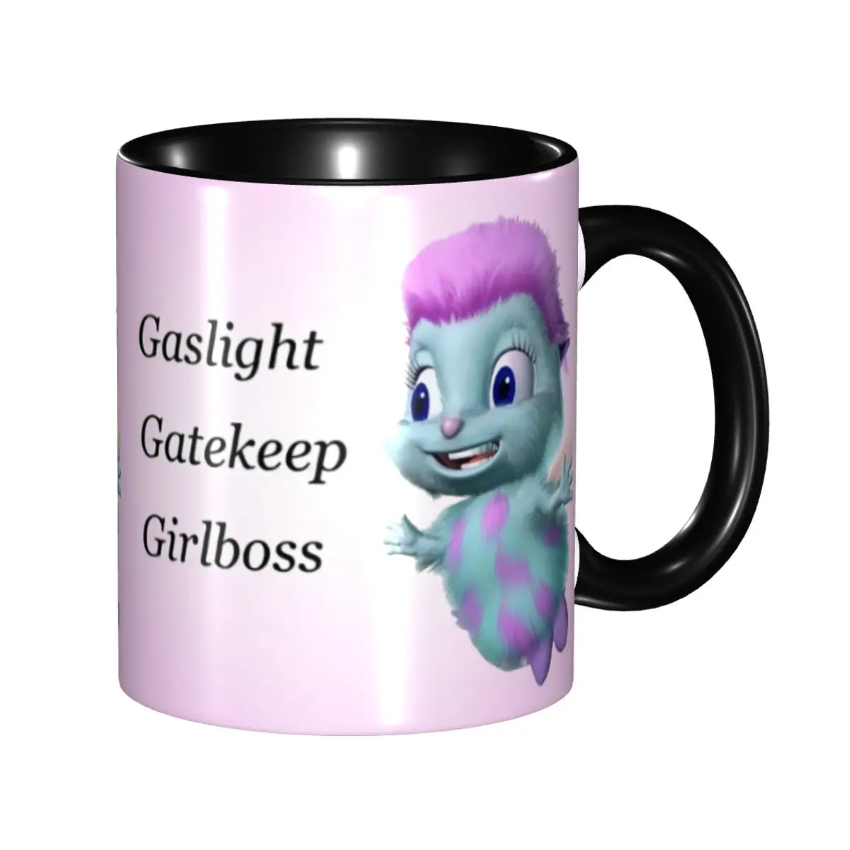 

Bibble's Message Coffee Mugs DIY Customized Cartoon Fantasy Girlboss Ceramic Tea Milk Mug Cup