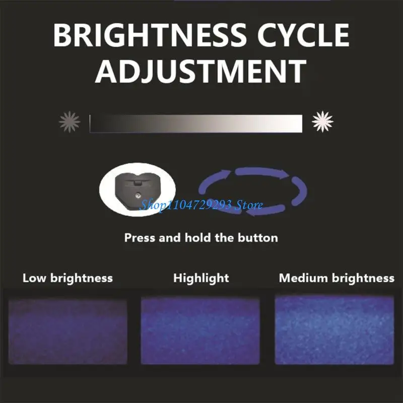 

Y2GD Type C Auto Adjusting LED Lights Type C Adapters Light For Comfortable Ambiences