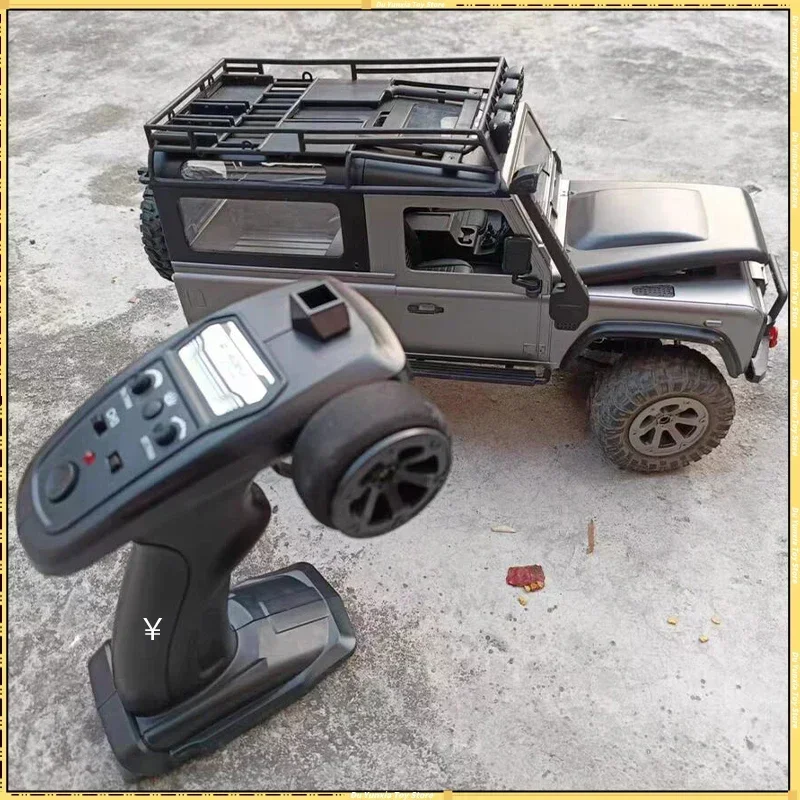 Carro de controle remoto modelo RC em grande escala, simulação clássica D90, veículo off-road, carro de escalada com tração nas quatro rodas, presentes de brinquedo, Fy003-5