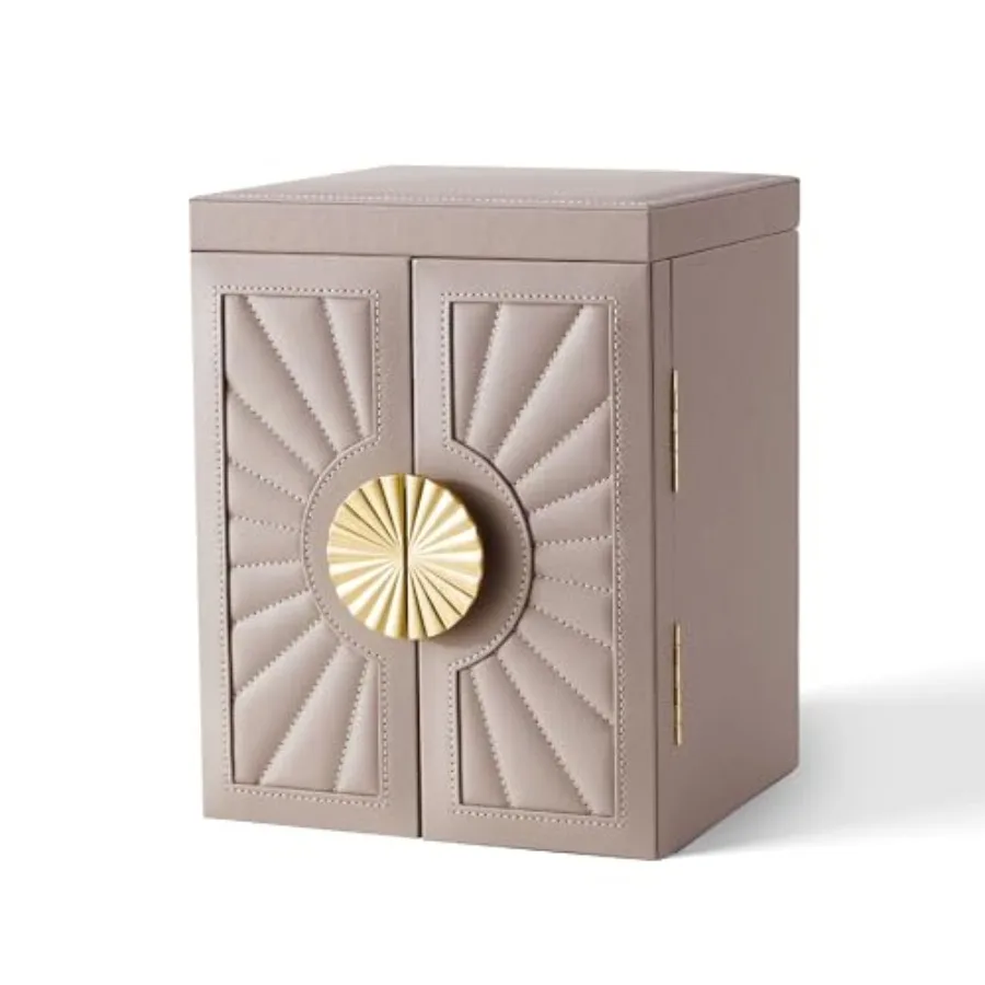 

Jewelry Box for Women 6-Tier Jewelry Organizer Box with Mirror 5 Drawers Jewelry Storage Case for Ring Necklace Earring Bracele