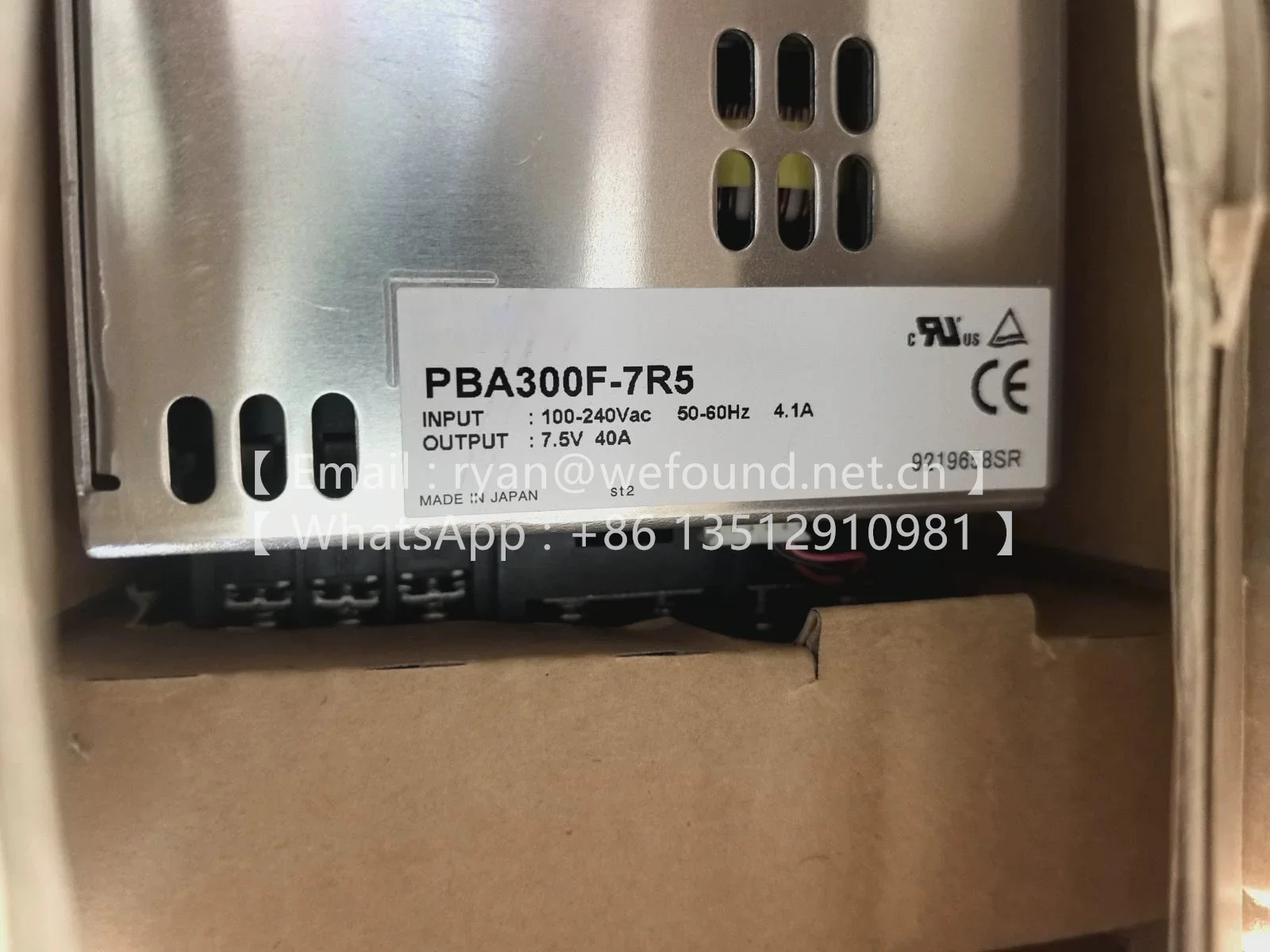 

PBA300F-5 PBA300F-15 PBA300F-3R3 PBA300F-7R5