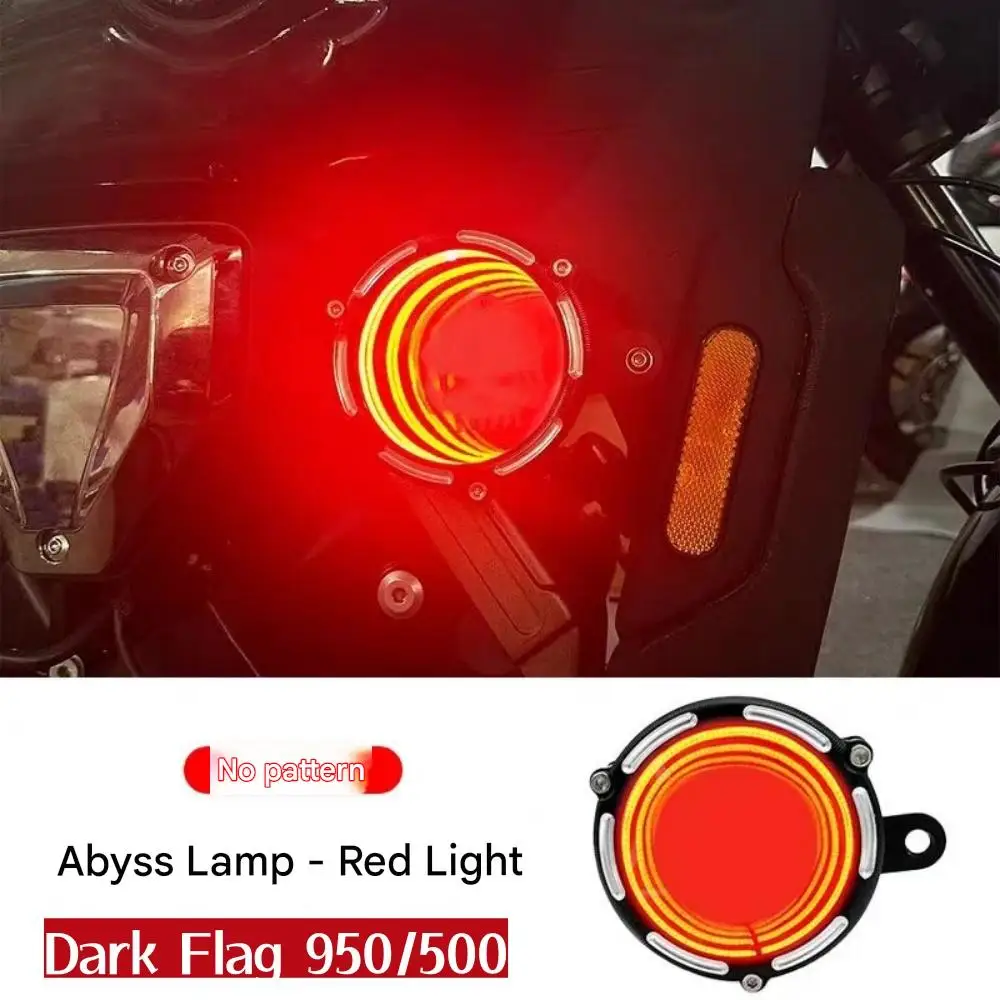 For Dark Flagship 950/500 Modification: Transparent Clutch Cover, Water Pump Cover, Transparent Air Filter, Engine Side Decorati