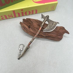16cm God of War Leviathan Axe Kratos Game Replica Metal WeaponsModel Collectible Decoration 1:6 Action Figure Accessory Toy Boys