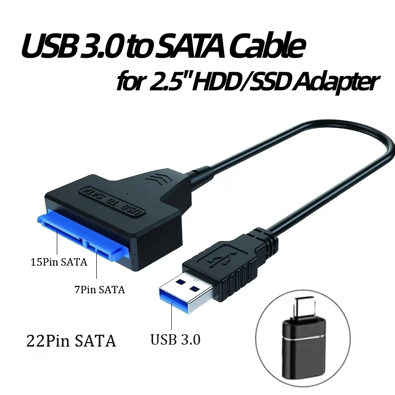 SATA to USB Adapter Cable for 2.5