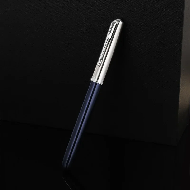 

High quality silver Arrows JINHAO decorated gift classic Style plastic Gold label student Finance Fountain Pen Supplies