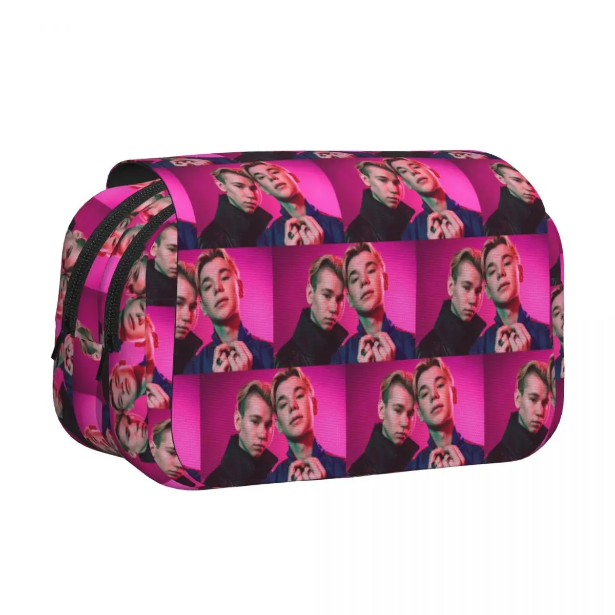 Marcus And Martinus Sweden Norway Eurovision Pencil Case Pencil Pouch Hard Shell Large Capacity Pen Box Pencil Bag School