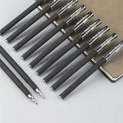 Gel pens Set Black Blue Red Refill Gel Pen Bullet Tip 0.5mm School & office Supplies Stationery kawaii accessories stationery