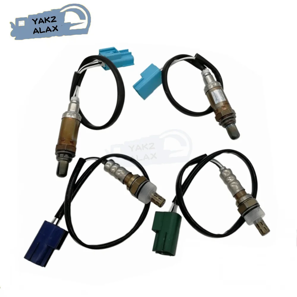 4 sensores de oxígeno Lambda (Sonda lambda) de 4 cables, delanteros y traseros, para Nissan Maxima 2002-2003 e Infiniti I35 2002-2004 3.5L