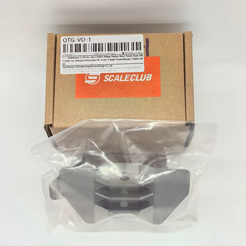 Scaleclub 1/14 For Volvo FH16 Metal Trailer Hitch Front Hook With Wire For Tamiya Volvo Lesu Rc Truck Trailer Tipper rc accessor