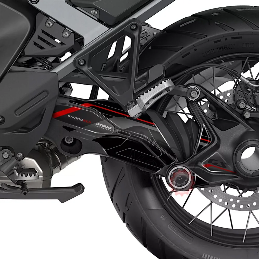 R1300GS ADV ملحقات الدراجات النارية ثلاثية الأبعاد ملصقات راتنجات الايبوكسي Swingarm مجموعة حماية لسيارات BMW R1300GS Adventure 2024 2025