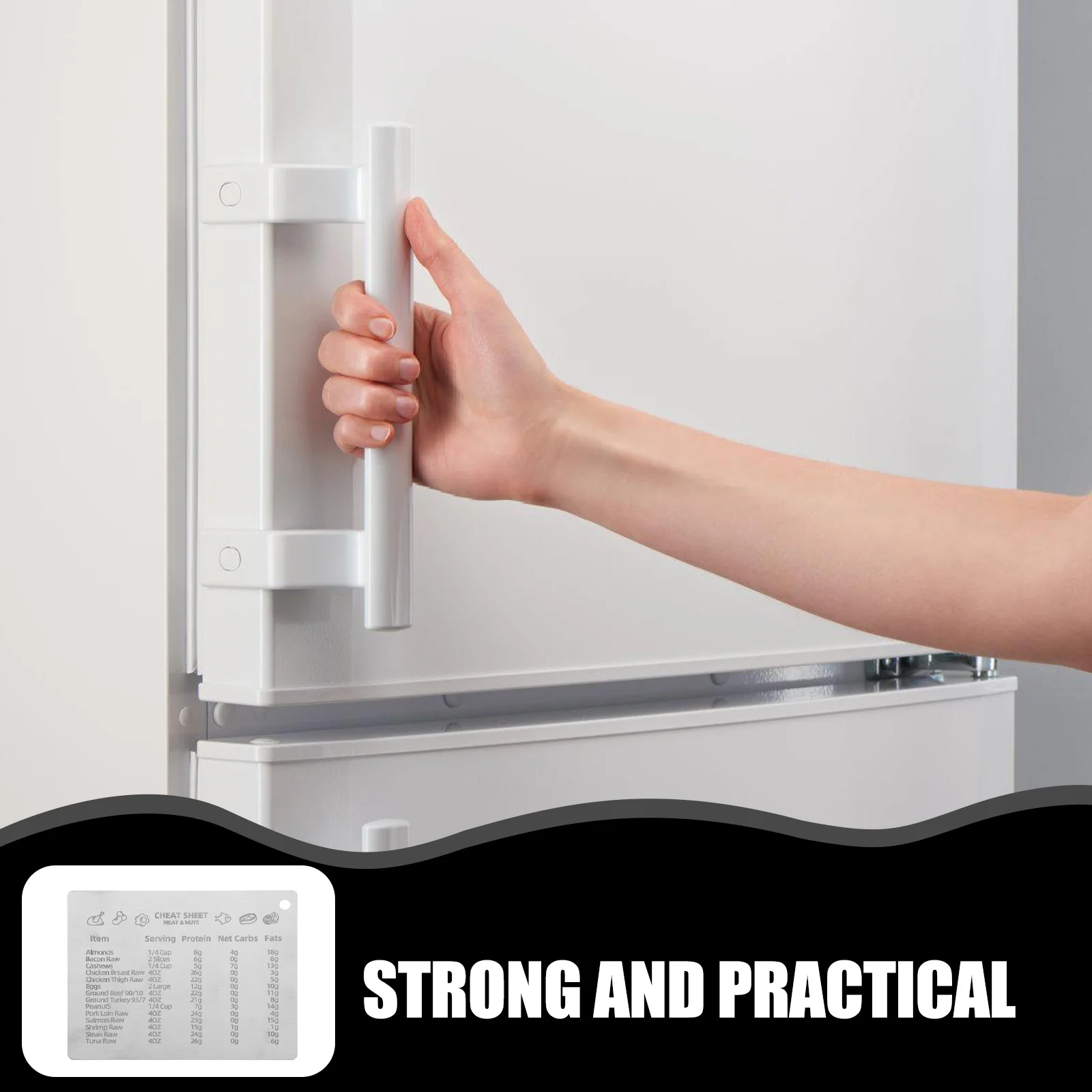 

Convenient Measure Conversion Chart Elegant Design Smooth Edge Household Baking Tool Kitchen Accessory Conversion Chart