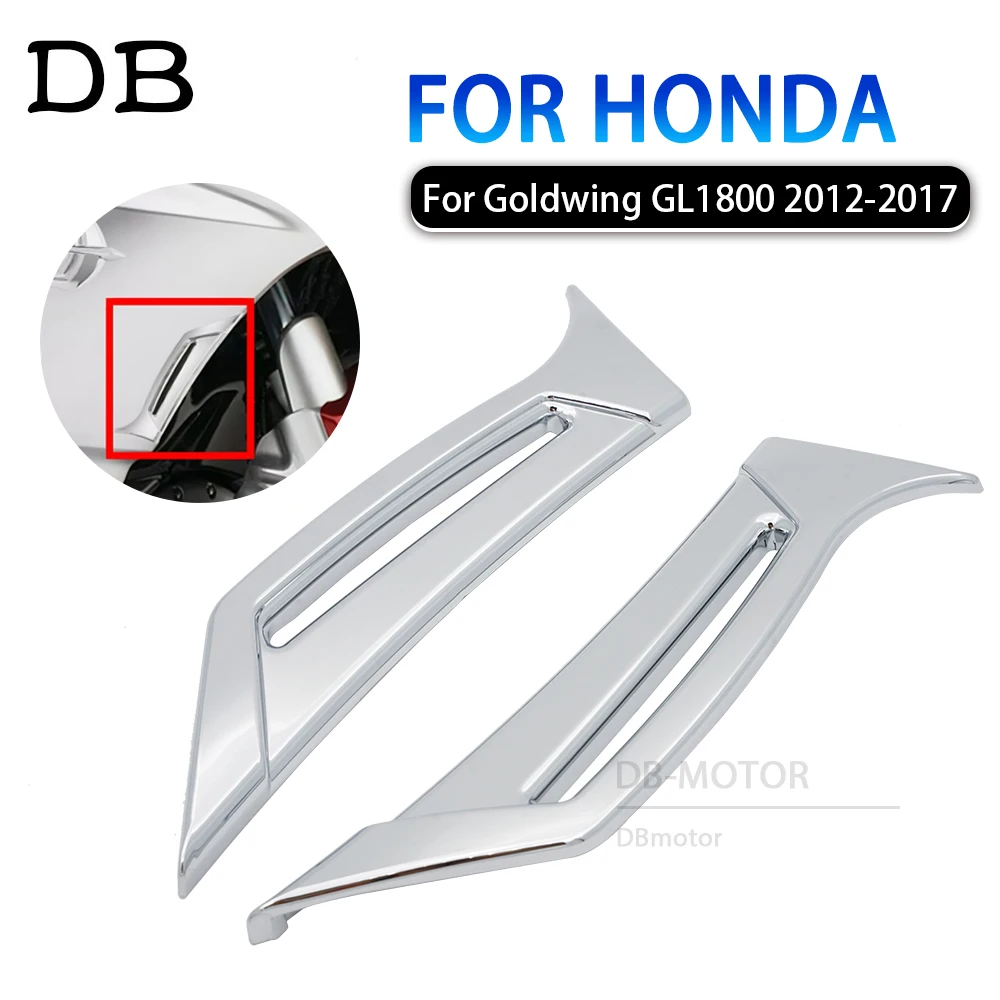 

Fit For Honda Goldwing GL1800 GL 1800 Gold Wing 2012 - 2017 Motorcycle Accessories Chrome Fairing Intake Scoops Audio Comfort