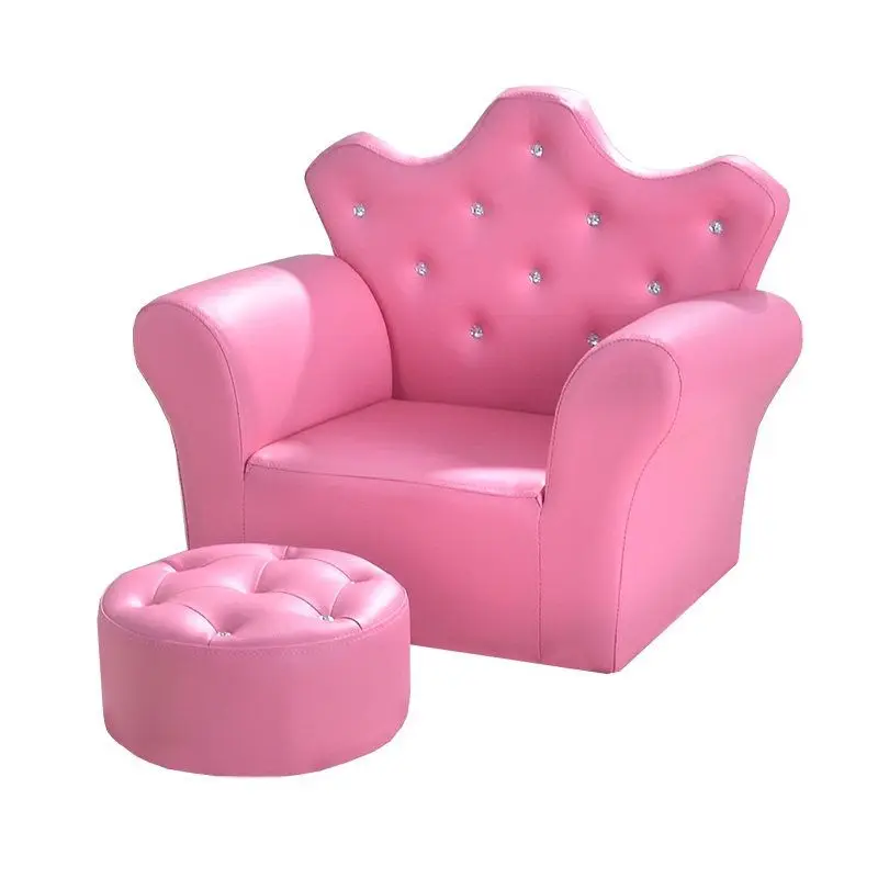 Sofa princess cartoon lazy seat crown baby