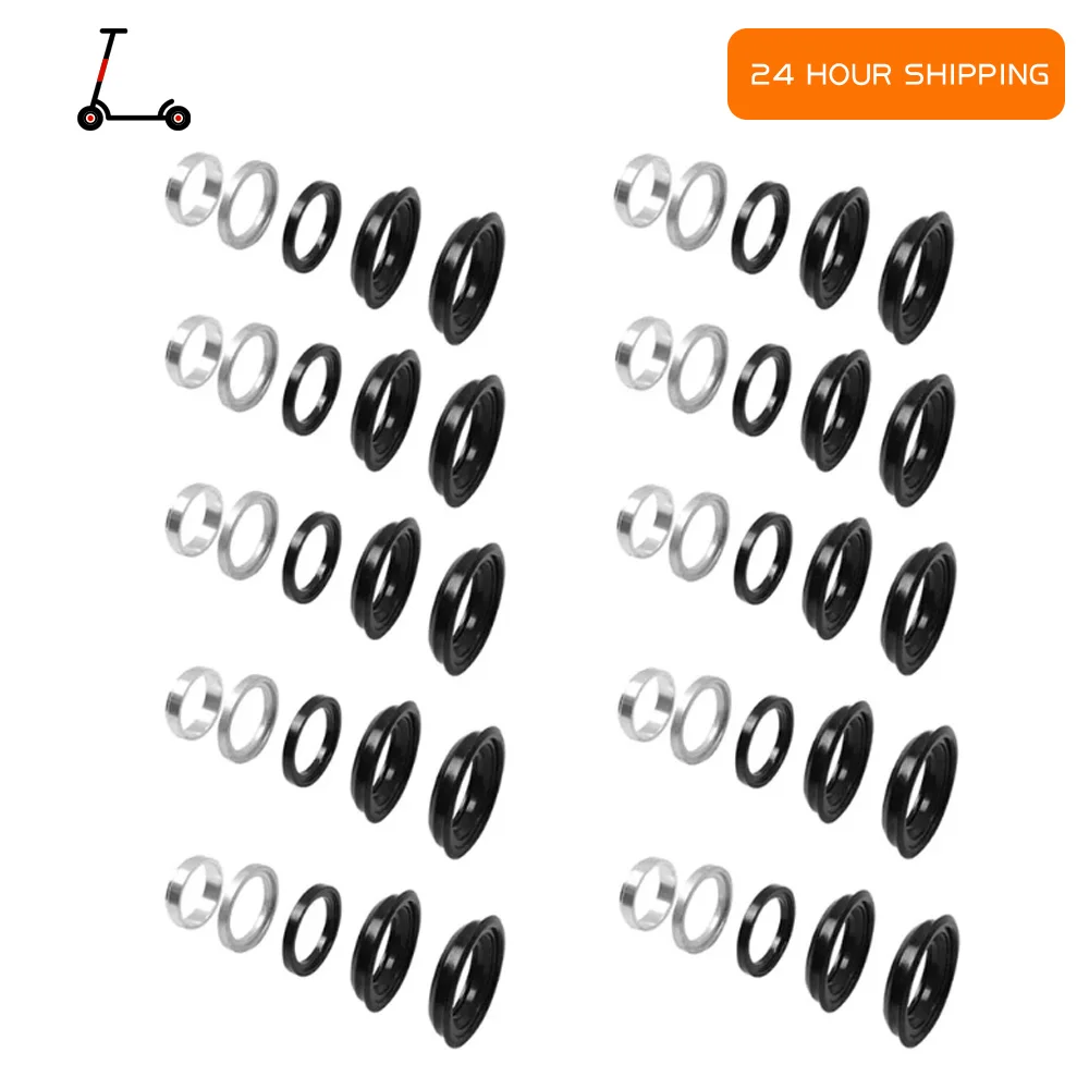 

5/10 комплектов передней вилки, трубчатая чаша подшипника, вращающиеся рулевые комплекты, запасные части для Ninebot G30 G30D, аксессуары для электрического скутера