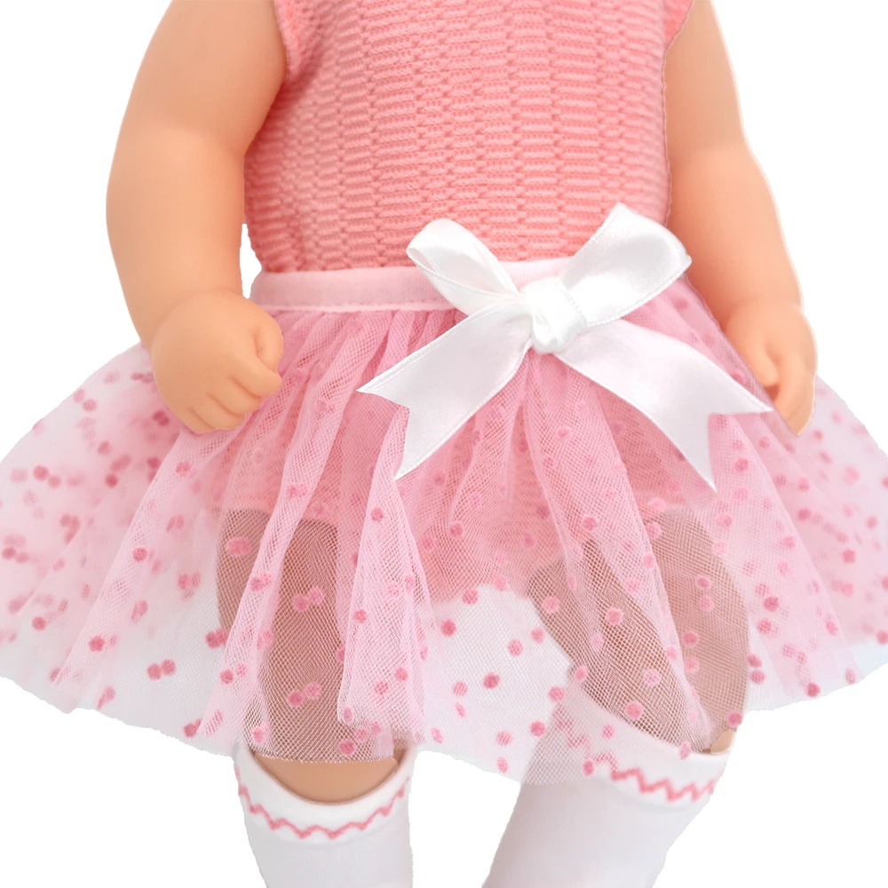 Puppenkleidung für 43 cm geborene Babypuppe, 13–18 Zoll, Neugeborene Puppe, niedliche Pullover, Strampler, Anzug, Puppenzubehör, Festival, Geburtstagsgeschenk – Detail 16