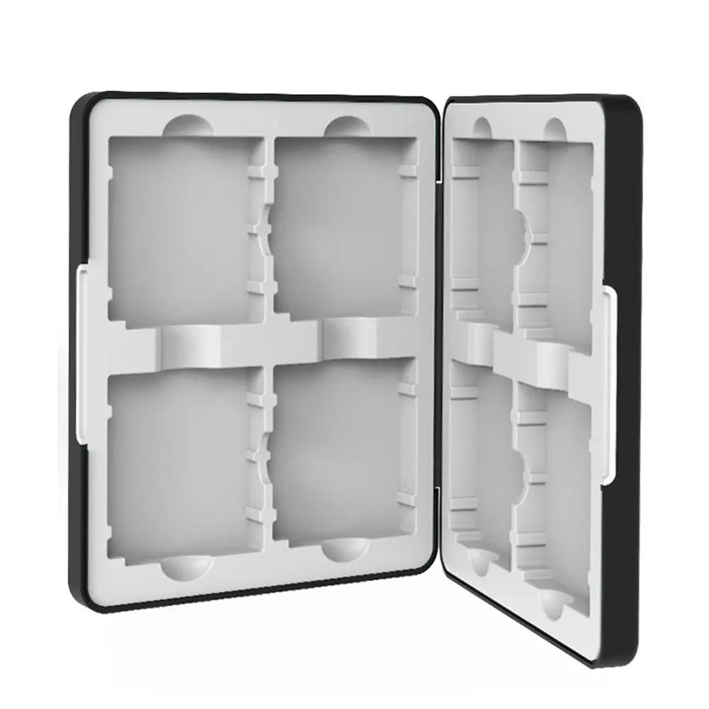 Boîte de rangement pour cartes de jeu GBC/GB 8-en-1 - Organisateur magnétique pour cartouches Game B