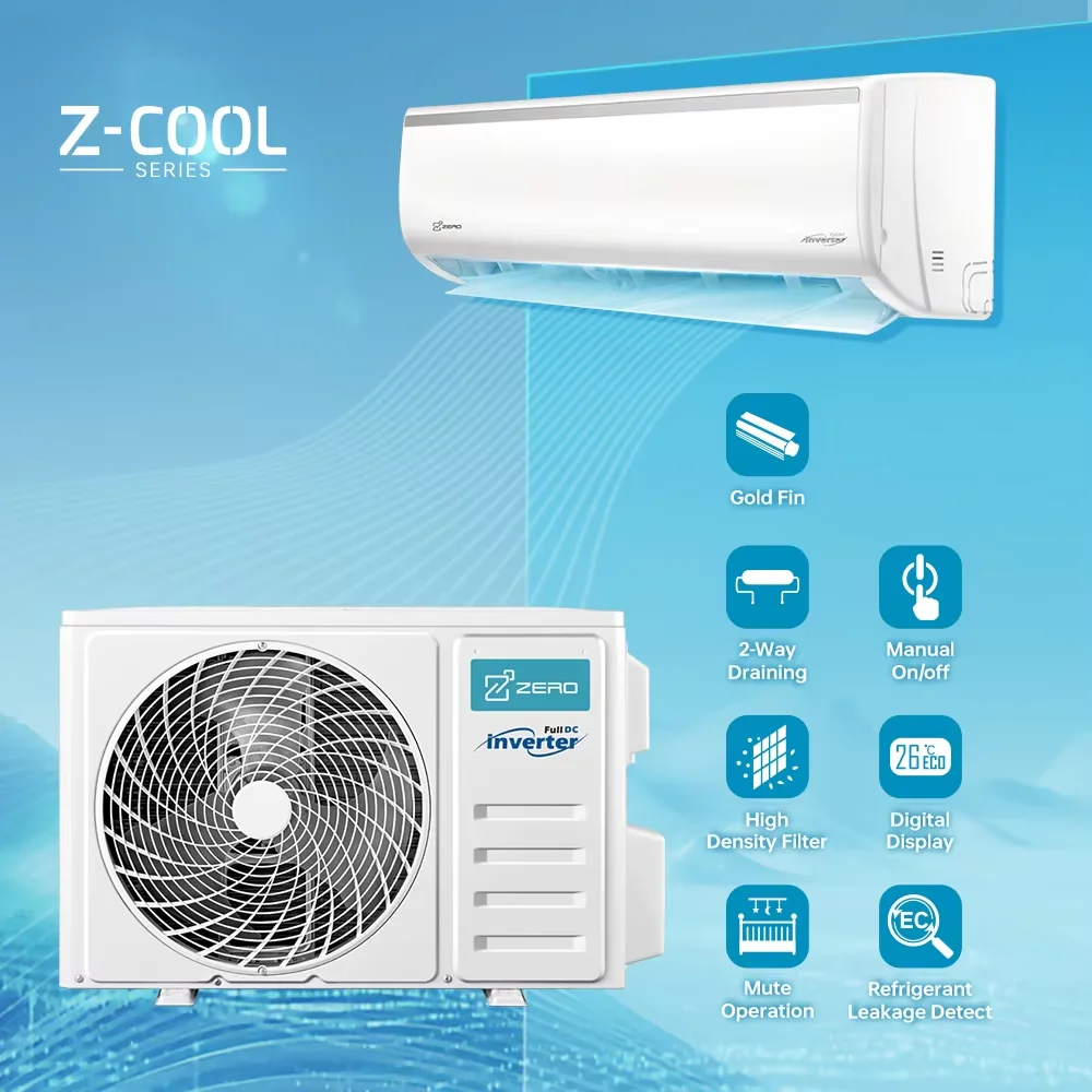 

ZERO 12000-32000 BTU Multi-Zone Split Air Conditioner Heat Pump Inverter R32 Energy Efficiency Class A++ App-Controlled