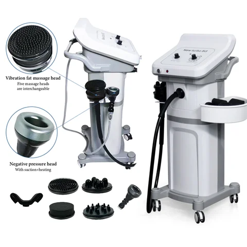 2 in 1 G8 마사지 셀룰라이트 기계 체중 감소 지방 감소 G5 바디 쉐이핑 장비 진공 가열 진동 부항 마사지