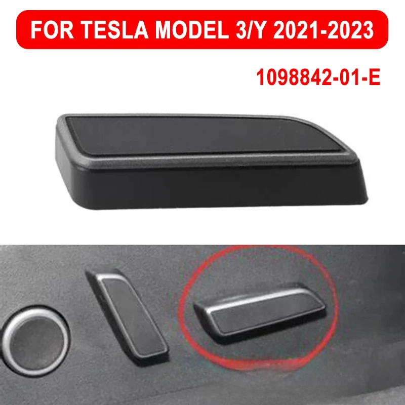 Seat Cushion Button For Tesla Model 3 Y 2021 2022 2023 Driver Co-Pilot Side Car Seats Backrest Forward Switch Button Replacement