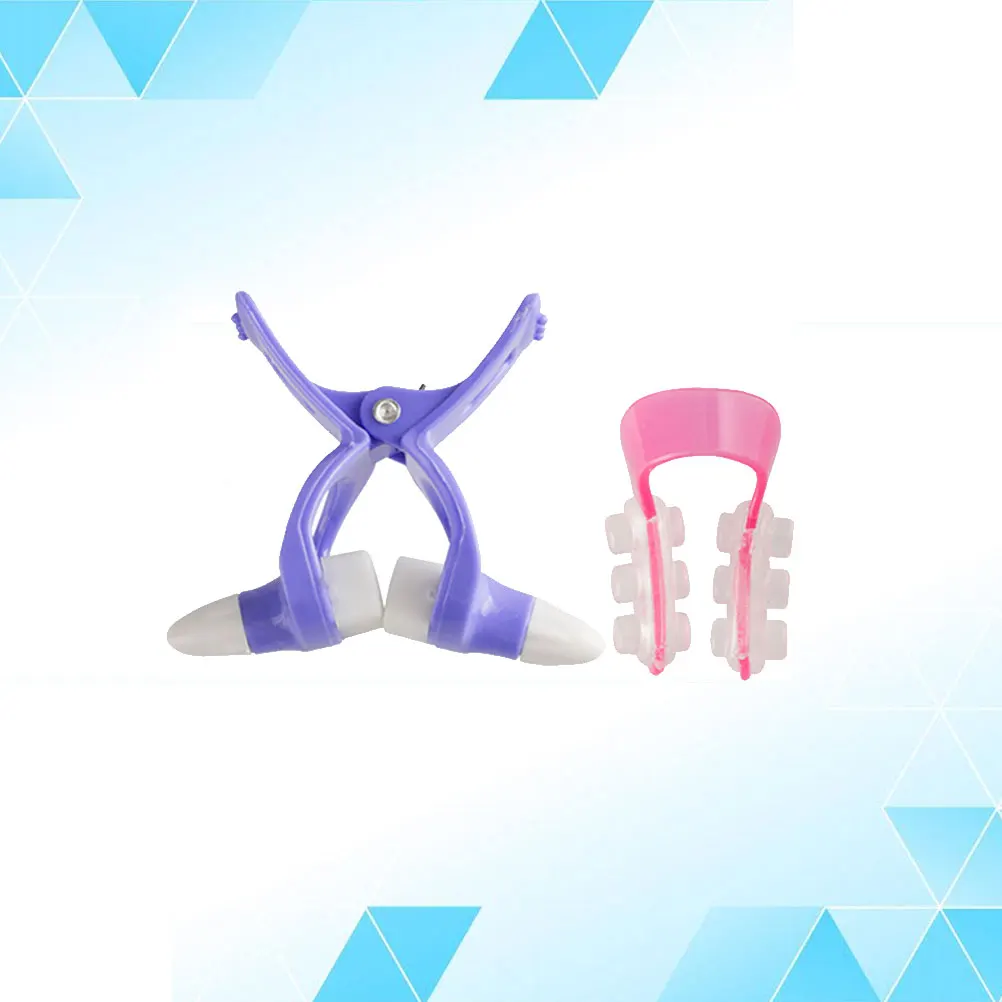 

2Pcs Silicone Nose Pad Beauty Nose Clip Nose Lift Up Corrector Shaping Tools Nose Straightening Aids Facial Slimming Equipment