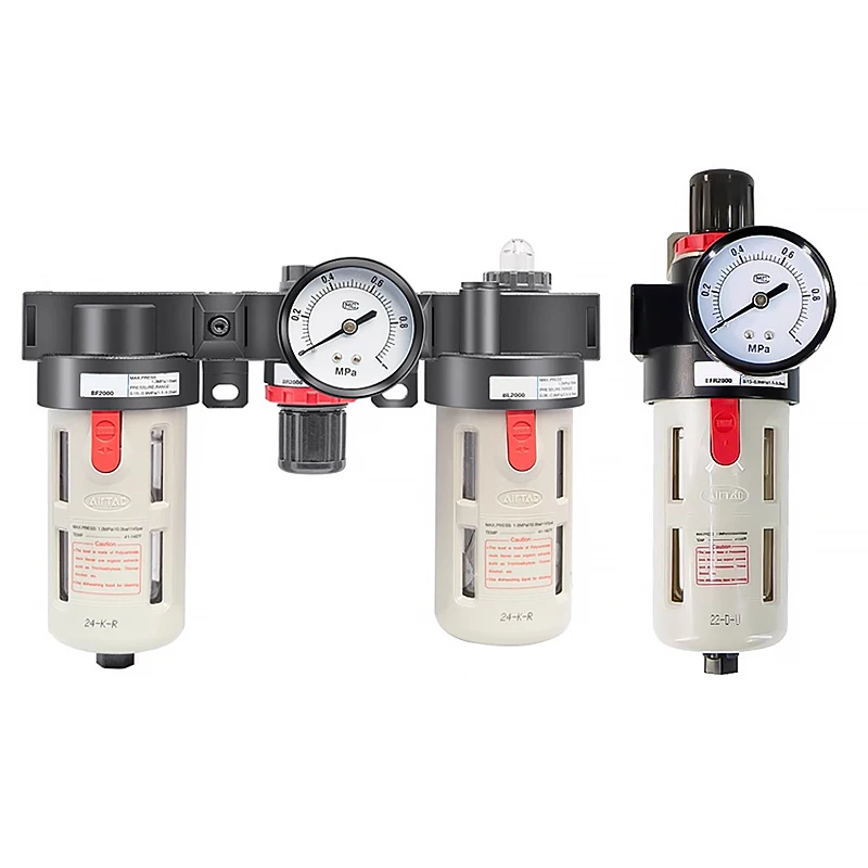 Pneumatic AC BC2000 Three Piece Oil-water Separation Air Compressor Filter AFR BFR3000 4000 Pressure Regulating Valve AR BR2000