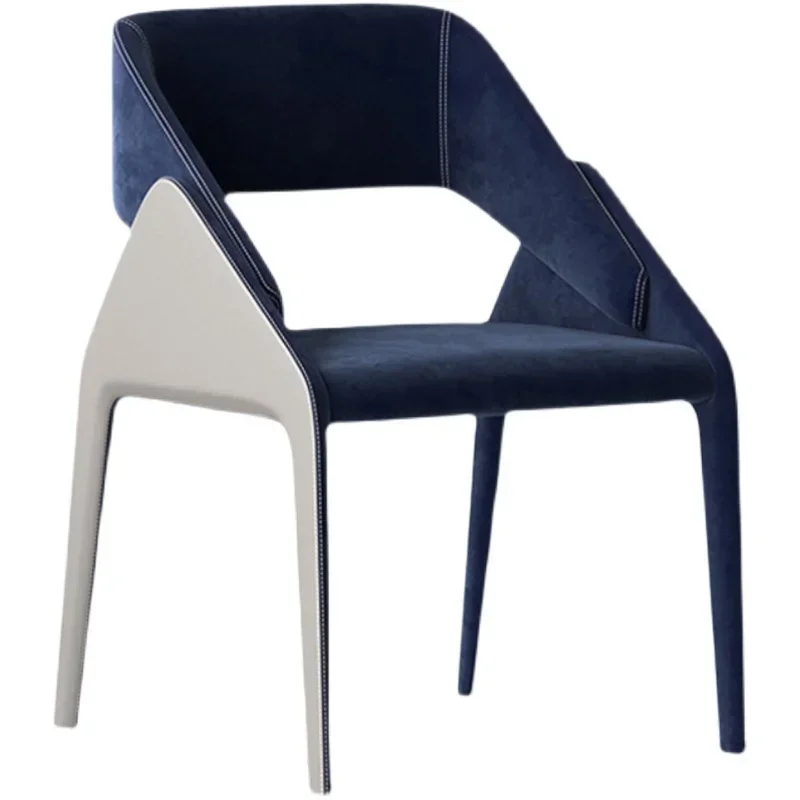

Italian Dining Chair Modern Simple Household Backrest Restaurant Designer Cafe Hotel