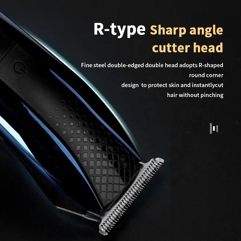 WAIKIL professional men's electric hair clipper multifunctional oil head carving machine USB rechargeable cordless trimmer