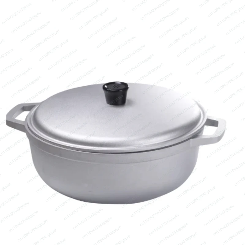 Small Aluminum Pot, Aluminum Alloy Soup Pot, Small, Thickened Gas Saucepan,  Pilaf Pot Outdoor