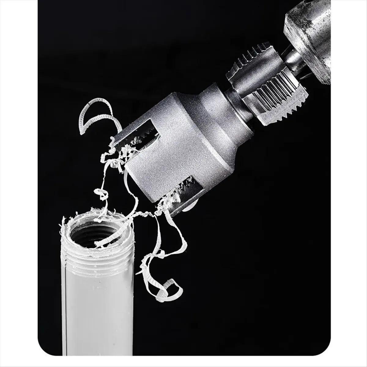 HOME USE-A Pipe Thread Cutting Tool Integrated Internal & External Pipe Threading Tool Electric…