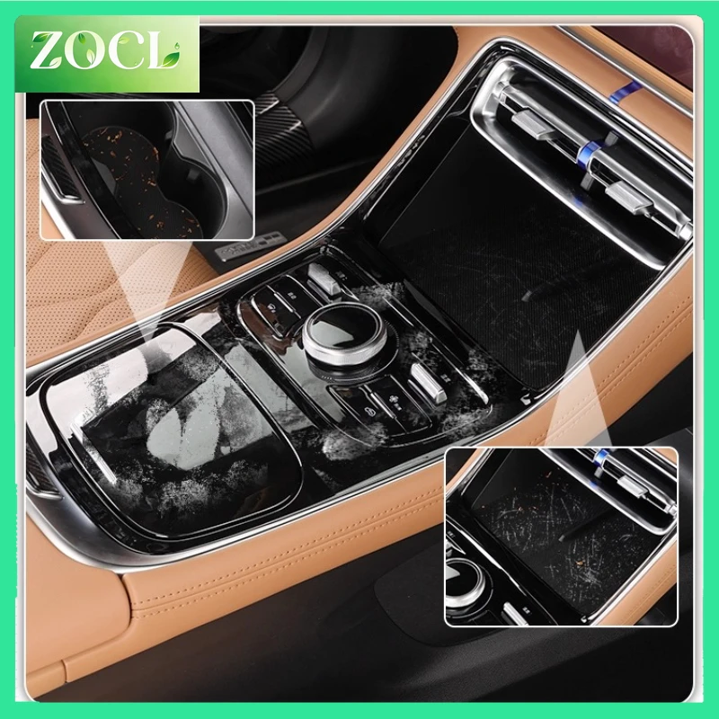 NewFor Geely Galaxy A7 Central Control Water Cup Pad Wireless Charging Silicone Pad in-car Modification Interior Accessories