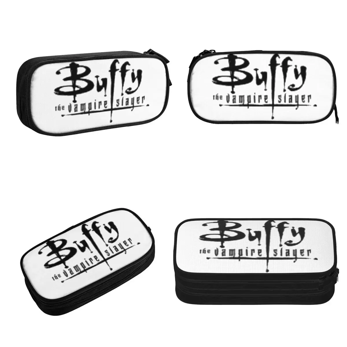 Buffy The Vampire Slayer Pencil Cases Large Capacity Pen Bags Pen Box Pencil Pouch For Boys Girls Students Stationery School