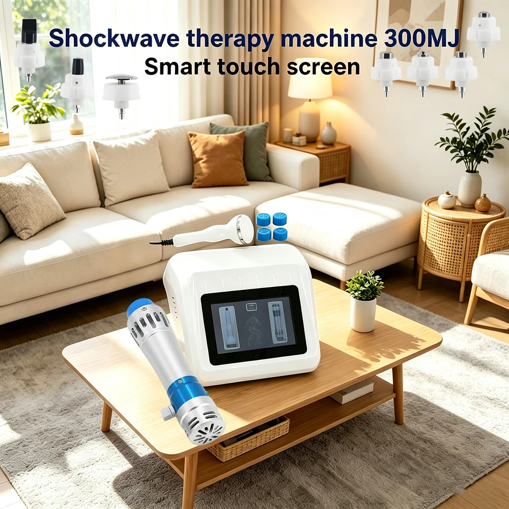 Shockwave Therapy Machine Ultrasound Physiotherapy Pain Relief Massager ED Treatment Tennis Elbow Body Massage Relax 2in1