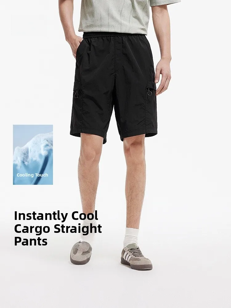 

Semir Men's Casual orts Cool Sensation Workwear Sle Summer New Arrival Straight Leg Nylon Fabric Low Waist Cargo Pants
