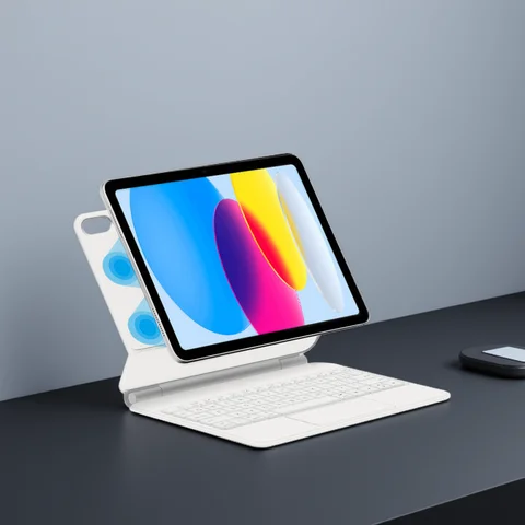 Teclado mágico para iPad Pro 11 12,9 Air 4 Air 5 para iPad 10. a generación Pro 12,9 6a 5a 4a 3a generación funda magnética inteligente