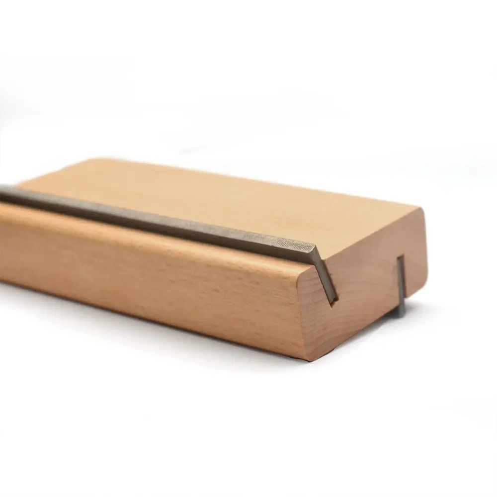 Precision File Wood+Carbon Steel Fret End Beveling File 30° 90° 2 In 1 Fret End Dressing File Guitar Bass Fret File Music Store