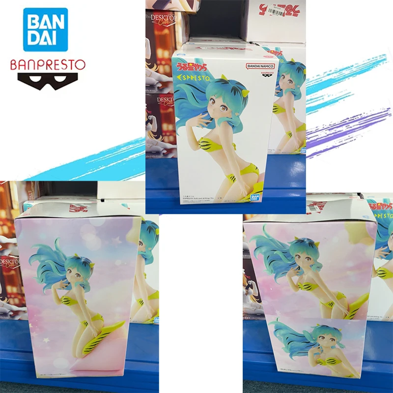 

In Stock Bandai Banpresto Urusei Yatsura Espresto Soft and Drifting Lamu Anime Action Figures Model Brand New In Box Gift Toy