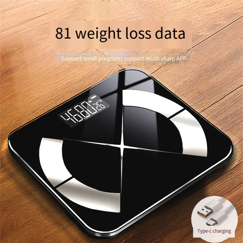 

МЯГКИЕ электронные весы, умные Bluetooth-весы, зарядка, простые весы, весы для домашнего измерения жира и жира