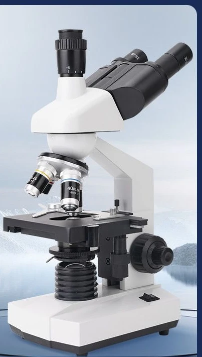Microscopy professional-grade laboratory dedicated to aquaculture to see bacteria