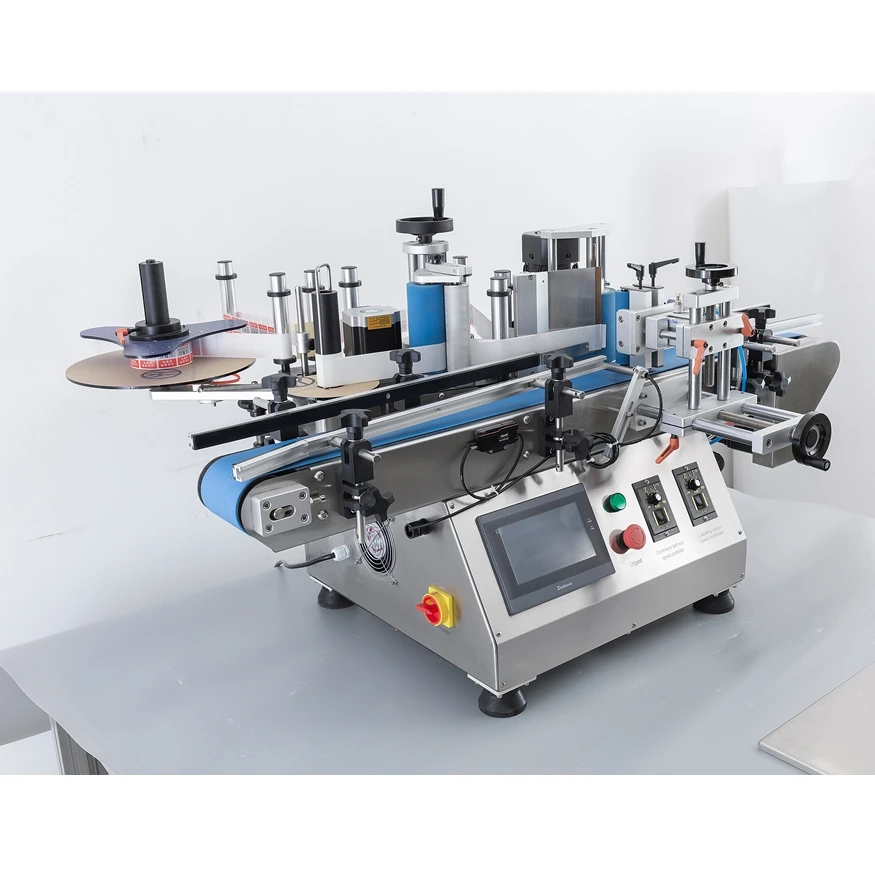 

LKYP-120B Customized Automated Round Bottle Labeling Machine Water, Beverage, Cosmetic Bottles, Cans Labeling Machine