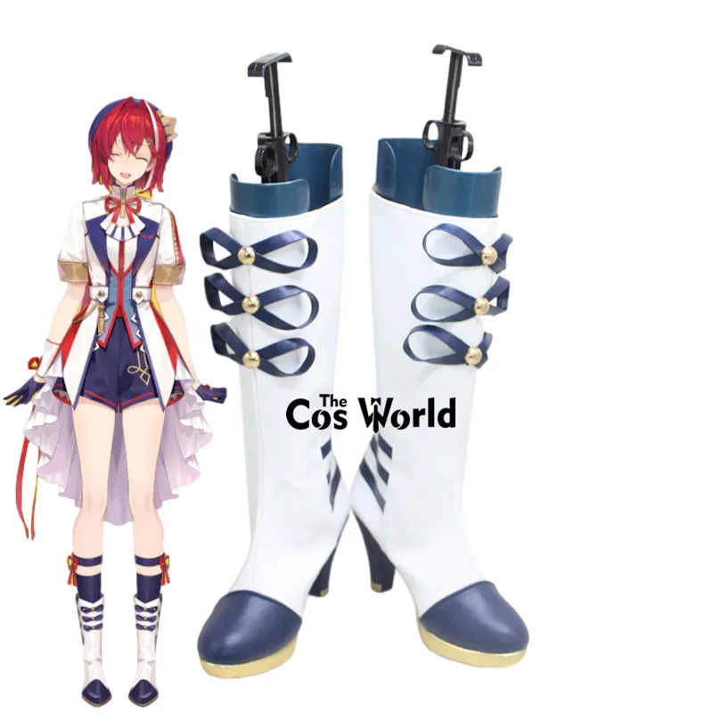 

Virtual YouTuber VTuber Ange Katrina Anime Customize Cosplay High Heels Shoes Boots
