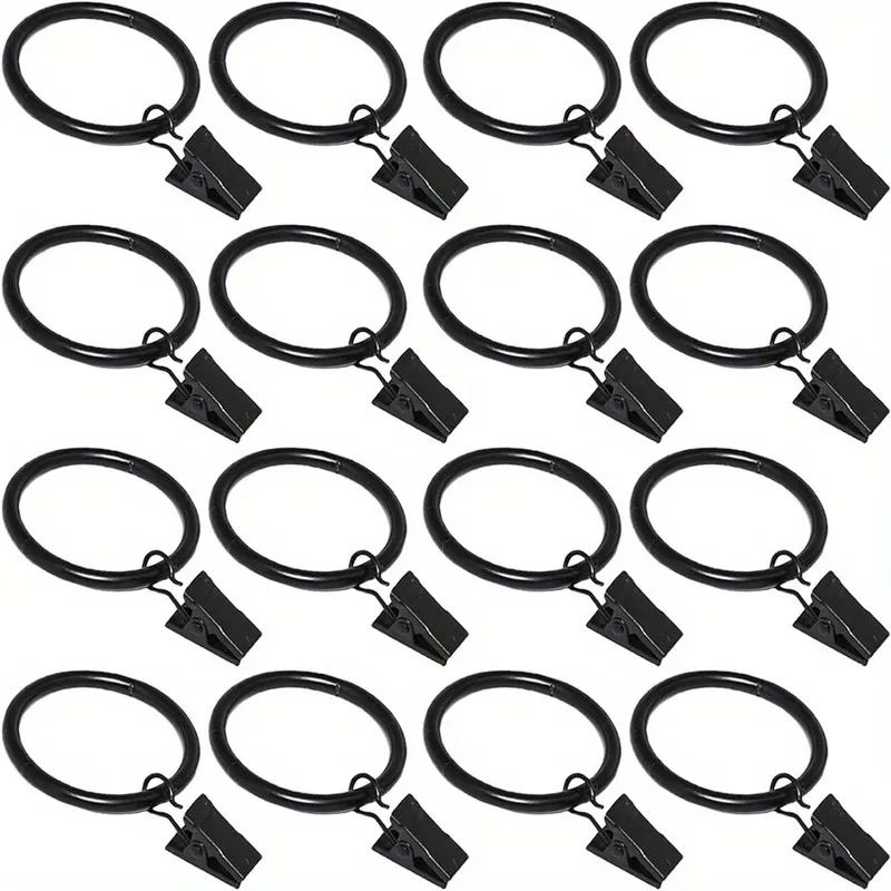 Sturdy Metal Ring Curtain Clip Rings for Home Decor