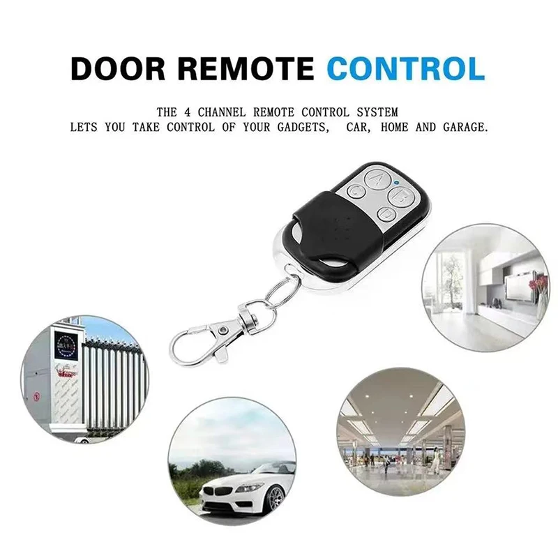 5/10PCS Universal Cloning Duplicator Key Remote Control 433MHZ 433.92MHZ Clone Learning Rolling Code For Gate Garage Door