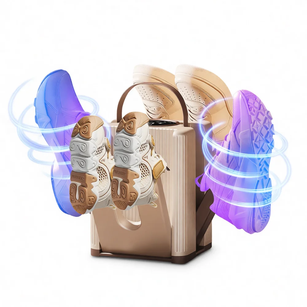 Electric Heater For Shoes Portable Foldable Dryer Machine Constant Temperature Deodorizer Home Dormitory Travel Footwear Accesso
