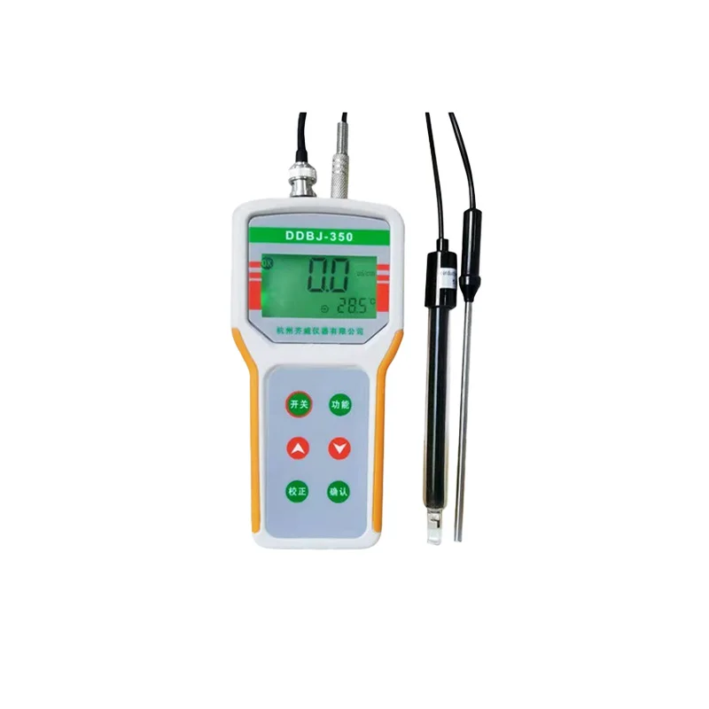 Benchtop Conductivity Meter DDS-11A Water Quality EC Tester with Electrode Temperature Display Laboratory Equipment