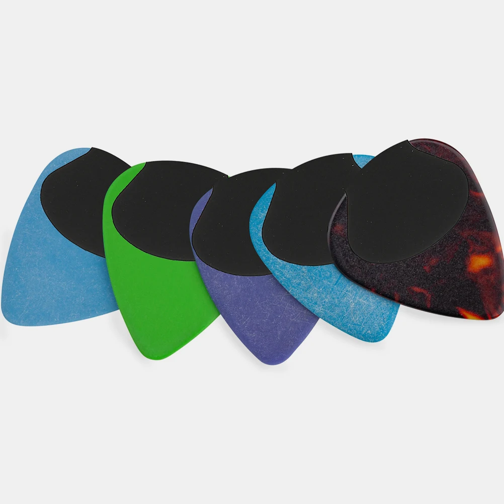 

10Pcs Guitar Pick Grips Silicone Self-Adhesive Anti-Slip Non-Slip Guitar Pick Accessories Anti-Dropping Supplies