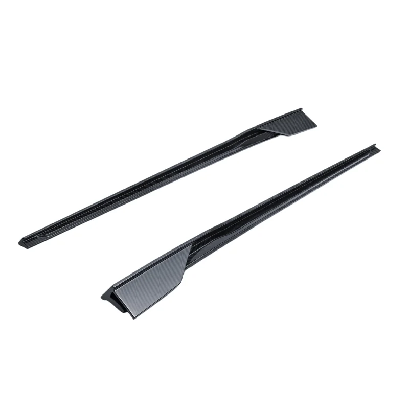 

Идеальный комплект модификации боковой кромки автомобиля для BMW M8, обновленный комплект боковой юбки из сухого углеродного волокна в стиле Pk